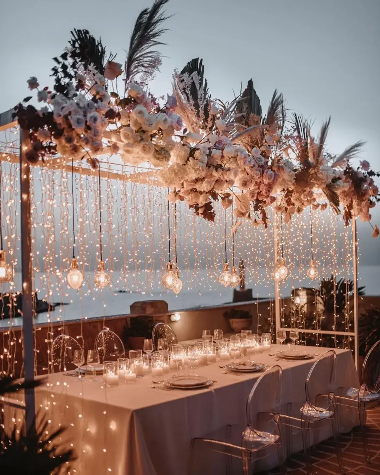 Chasing Sunset Dreams: Crafting the Perfect Orange, Pink, and Purple Sunset Wedding Decor